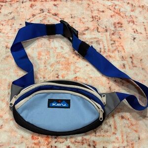 KAVU Blue and Black Bag